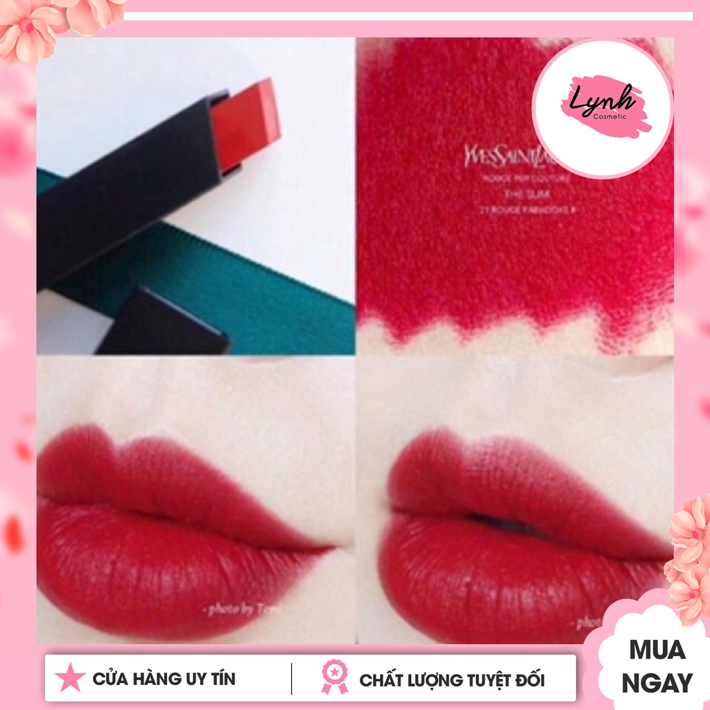 ✅ Son YSL Rouge Pur Couture The Slim. Màu 1.5.9.10.11.12.18.21