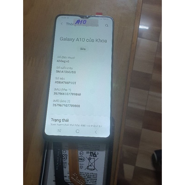 Màn hình samsung A10 M10 zin hảng box test ok tặng keo dán 15ml