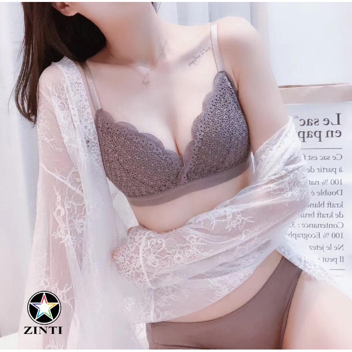 Áo lót nữ ren không gọng đệm mỏng quyến rũ Zinti AL03 | BigBuy360 - bigbuy360.vn