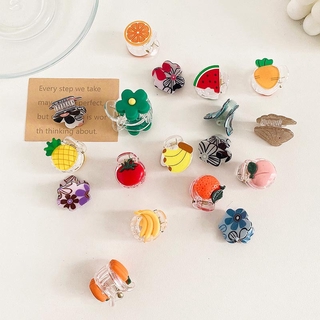 Kẹp Tóc Mini Đính Ngọc Trai Xinh Xắn Theo Phong Cách Hàn Quốc