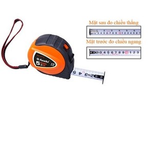Thước kéo nền vàng cao cấp Asaki AK-2667