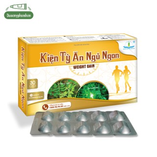 Kiện tỳ ăn ngủ ngon Weight Gain hỗ trợ ăn ngon ngủ ngon, tăng cân tự nhiên - Sản phẩm chính hãng Tâm Dược