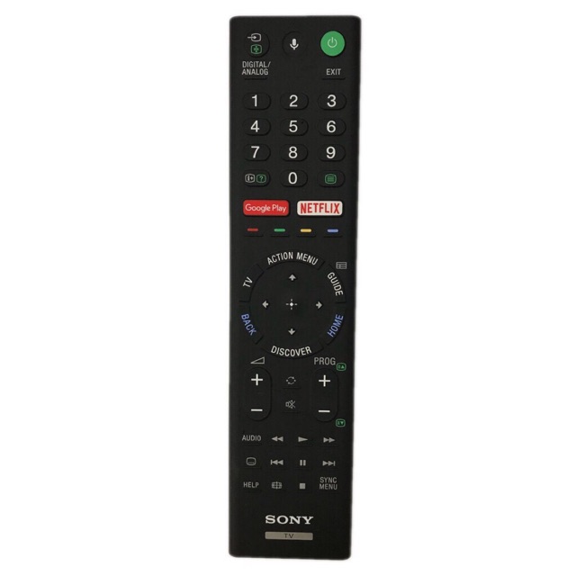 Remote tivi điều khiển giọng nói Sony RMF-TX200P phím nổi - Chính hãng