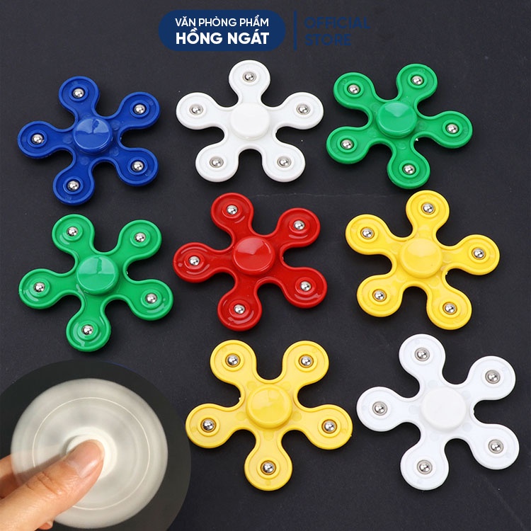 Con quay spinner cho bé, con quay mini 3 cánh bằng nhựa giá rẻ làm quà tặng học sinh DC35