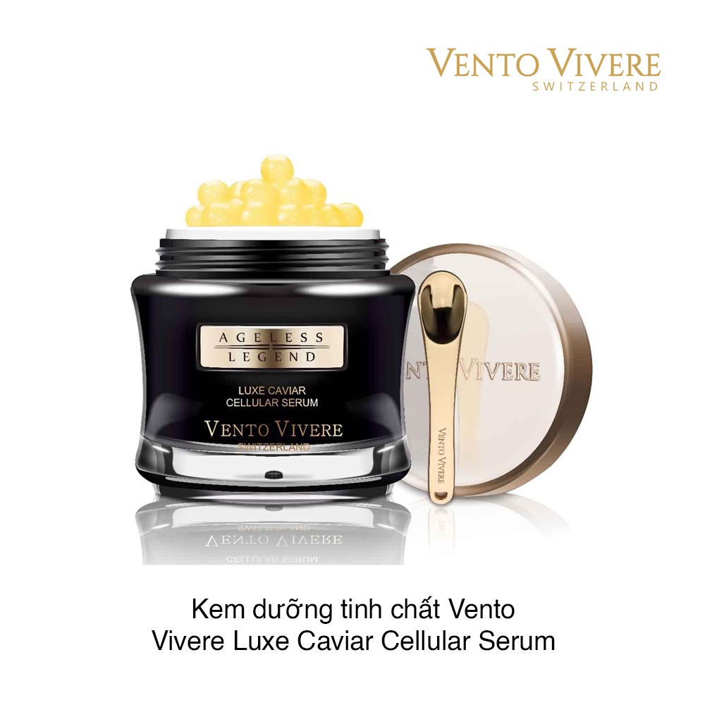 Kem Vento Luxe - Vento Trứng Cá Tầm  Luxe Caviar chống lão hóa Thụy Sĩ