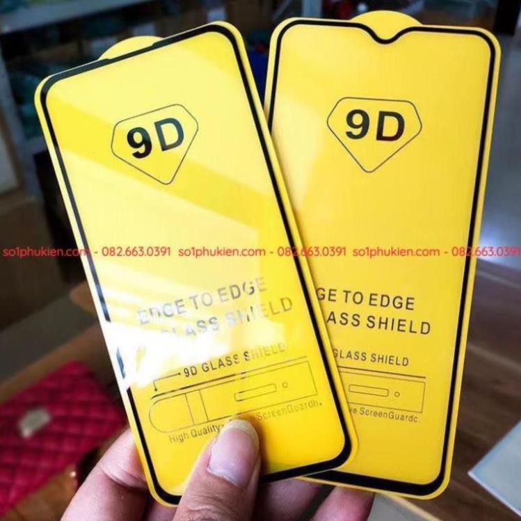 Kính Cường Lực Realme Full Màn 9D Realme 8, 8pro, C11, C12, C15, C17, C20, 25
