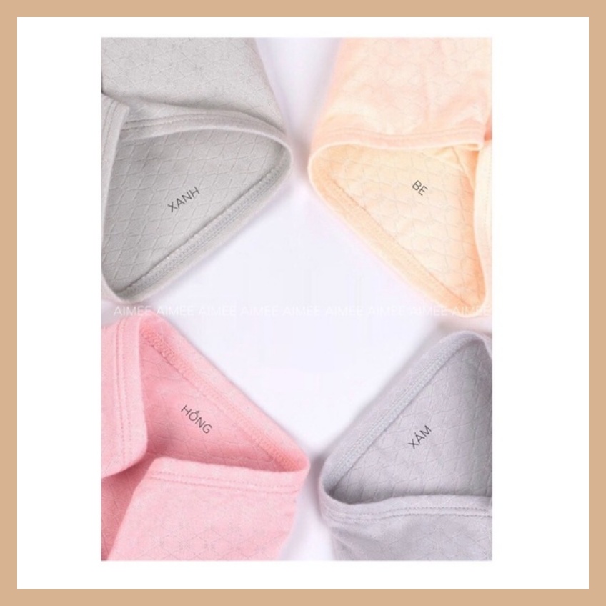 [GIÁ SOCK] Quần lót Bầu cạp chéo, Cotton kháng khuẩn thông hơi, chất mềm và co giãn