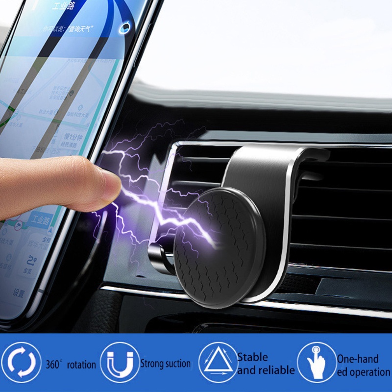 Giá Đỡ Điện Thoại Gắn Lỗ Thông Gió Xe Hơi An Toàn