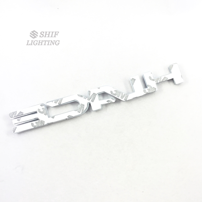 Đề can dán trang trí xe ô tô Toyota bằng nhựa ABS hiace logo