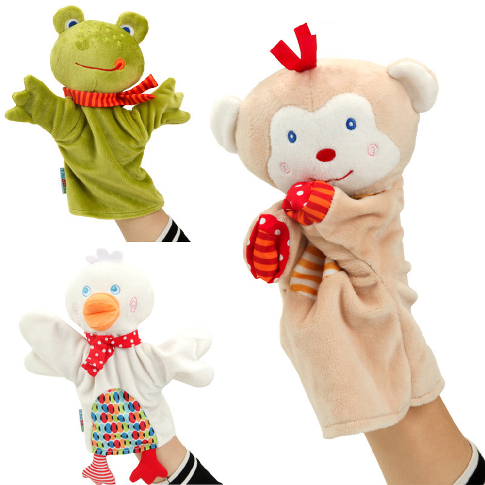 Con rối bàn tay hình động vật dễ thương xinh xắn