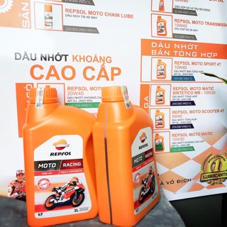 Nhớt Repsol Racing 10w40 -SLL