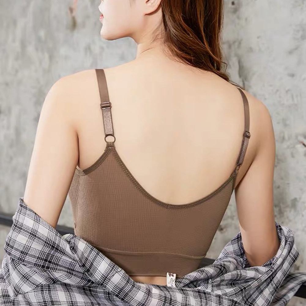 Áo ngực không đường may có đệm ngực không gọng thép