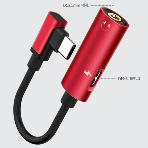 Cáp chuyển typeC mcdodo sang cổng typeC và audio 3.5mm,sạc nhanh,nghe tốt,hỗ trợ mic