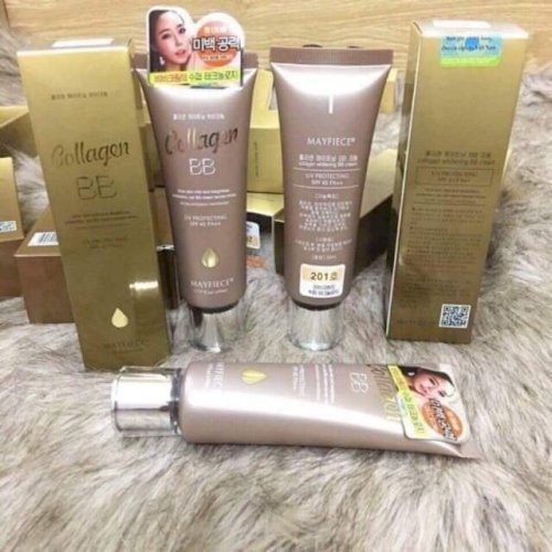 Kem nền Cologen BB Cream - Lót nền BB collagen Mayfiece