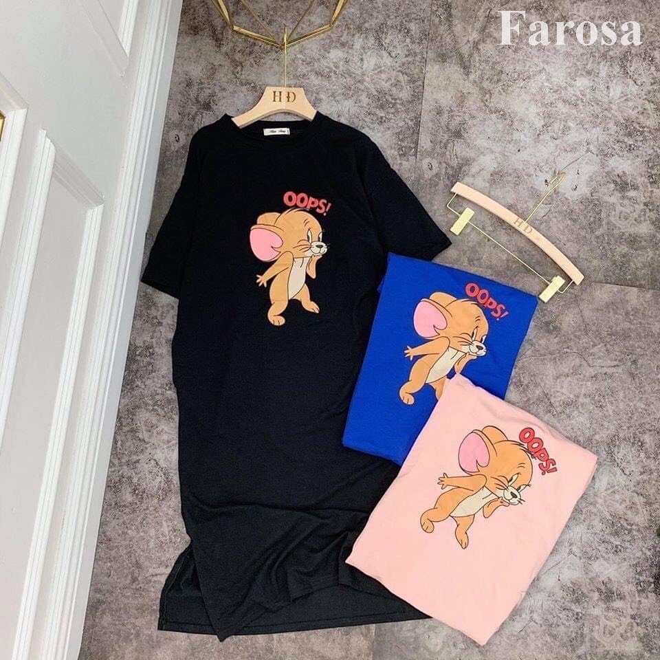 [XẢ HÀNG] Váy xuông nữ họa tiết kiểu chữ A thời trang