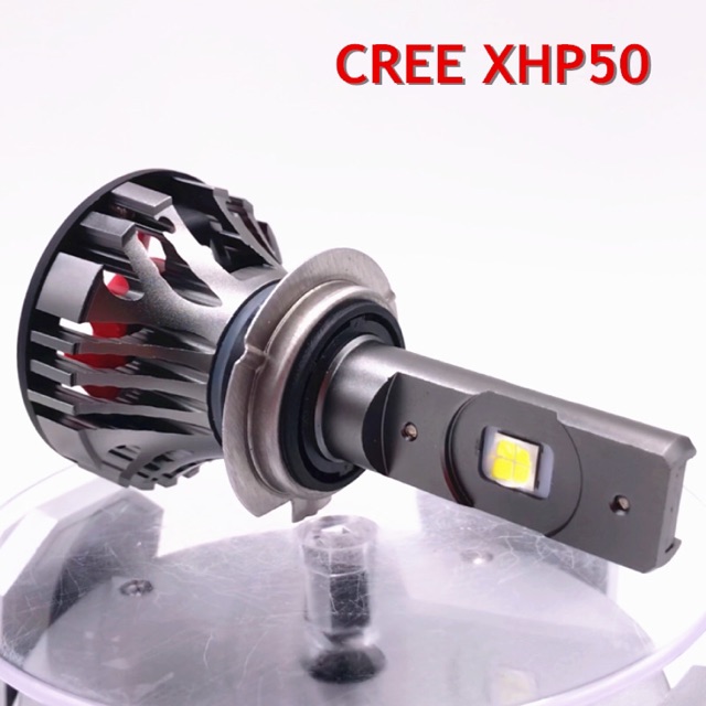 Led XHP50 chạy chíp cree chân H4, H11 cho oto và xe máy