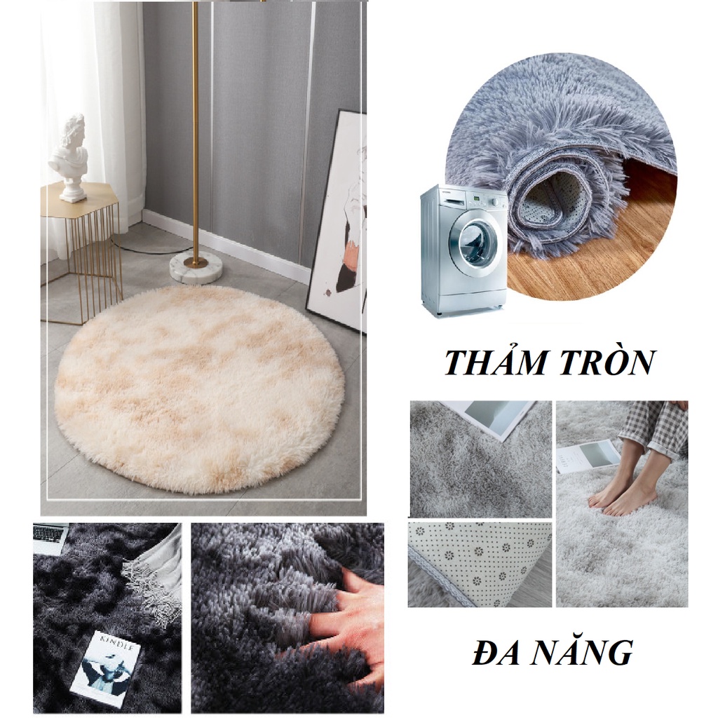 THẢM TRÒN TRANG TRÍ TƯỜNG PHÒNG NGỦ - THẢM TRÒN TRANG TRÍ NỘI THẤT SÀN NHÀ SIÊU ĐẸP.