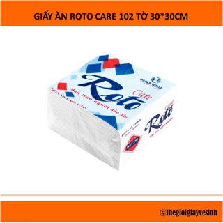 Giấy ăn vuông Roto Care 102 tờ
