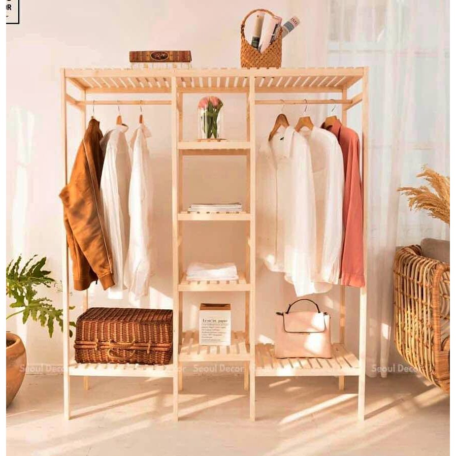 TỦ TREO QUẦN ÁO ĐÔI - DOUBLE HANGER - KỆ TREO 150CM