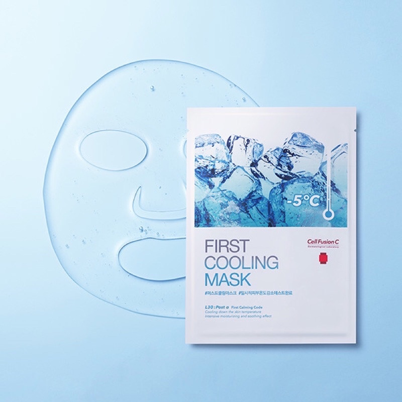 Mặt Nạ Dịu Da Khẩn Cấp Cell Fusion C First Cooling Mask 27g Rút gọn