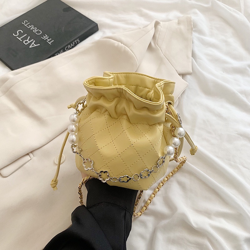 Túi đeo chéo IELGY dây dạng chuỗi xích thờI trang dành cho nữ