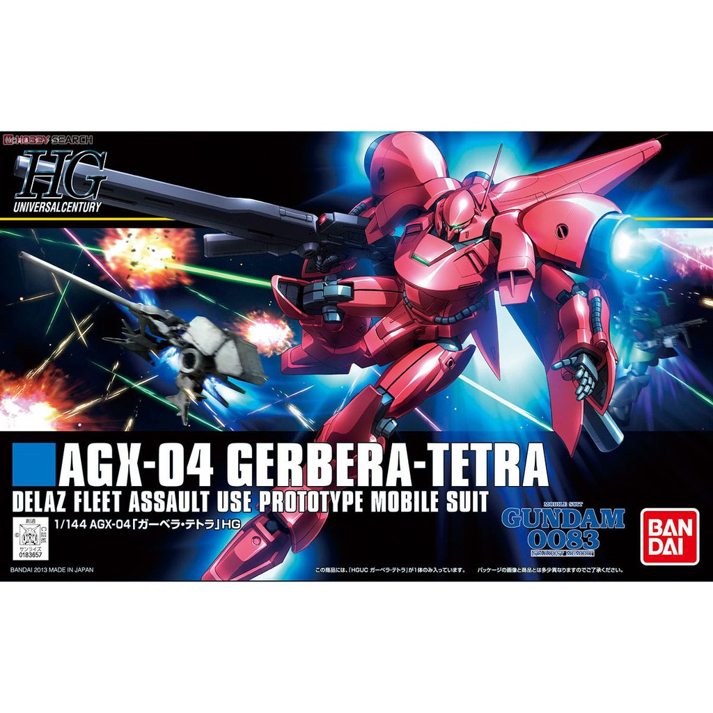 Mô hình Gundam HG UC AGX-04 Gerbera Tetra Bandai