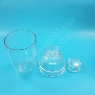 Bình lắc shaker 700ml có vạch chia in mờ