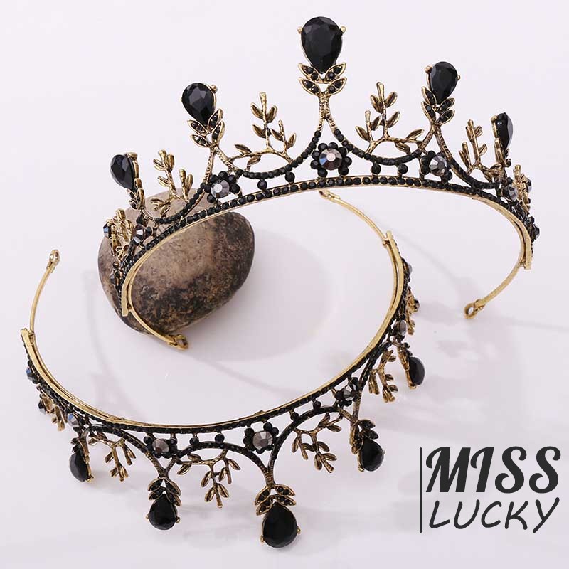 Vương miện đính đá phong cách sang trọng nổi bật dành cho cô dâu