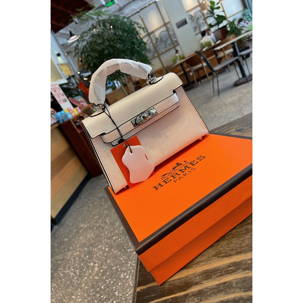 Túi Xách HM Hàng Cao Cấp Da Gạo Full Box SIze 19