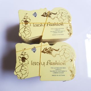 200 Tag mạt quần áo đã đục lỗ sẵn