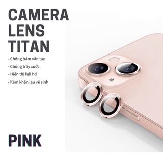 Bảo vệ camera iphone 16/15/14/13/12/11/Pro/Max/Plus nguyên bản bộ gồm 3 mắt - Bộ 3 Mắt Trơn