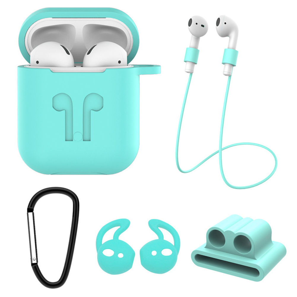 Set 5 Nút Silicon Chống Trượt Bảo Vệ Tai Nghe Airpods 1 / 2