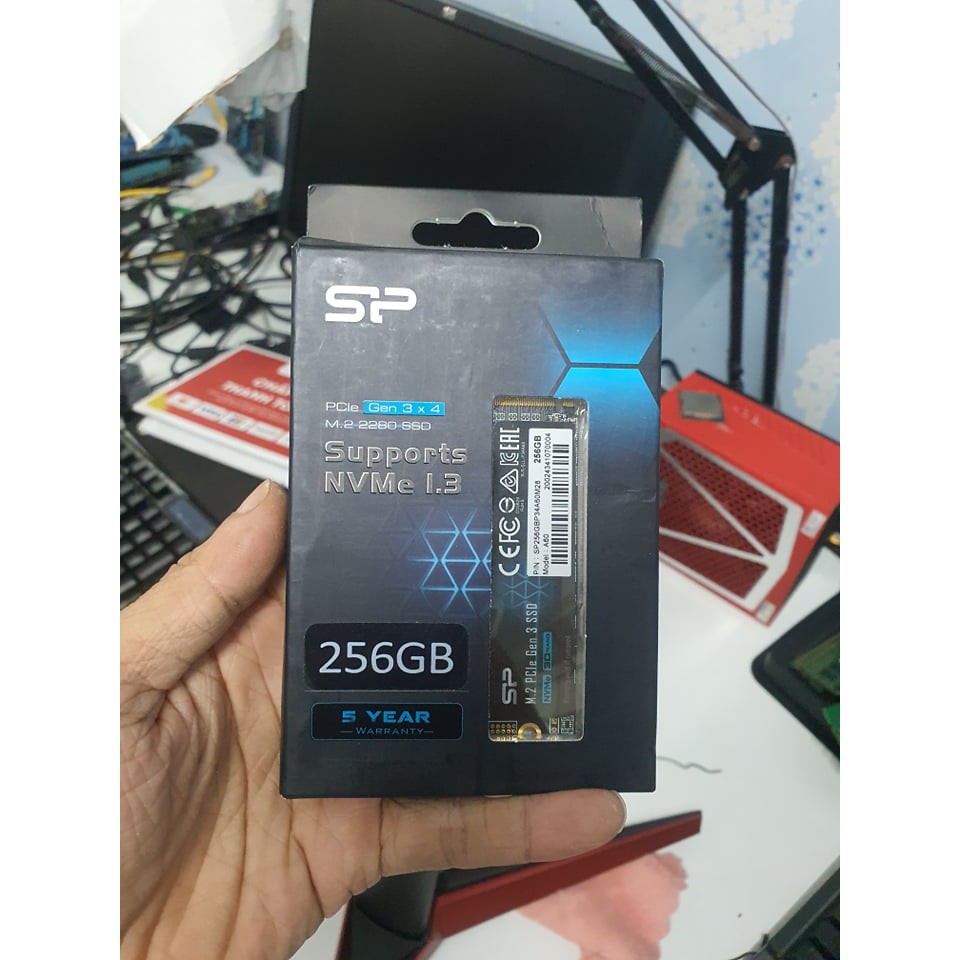 SSD Silicon Power  NVMe M.2 PCIe Gen3x4 256 gb