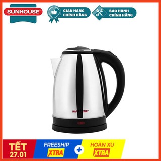 Ấm siêu tốc Inox 1.8L Sunhouse Happy Time HTD1081 Hàng chính hãng