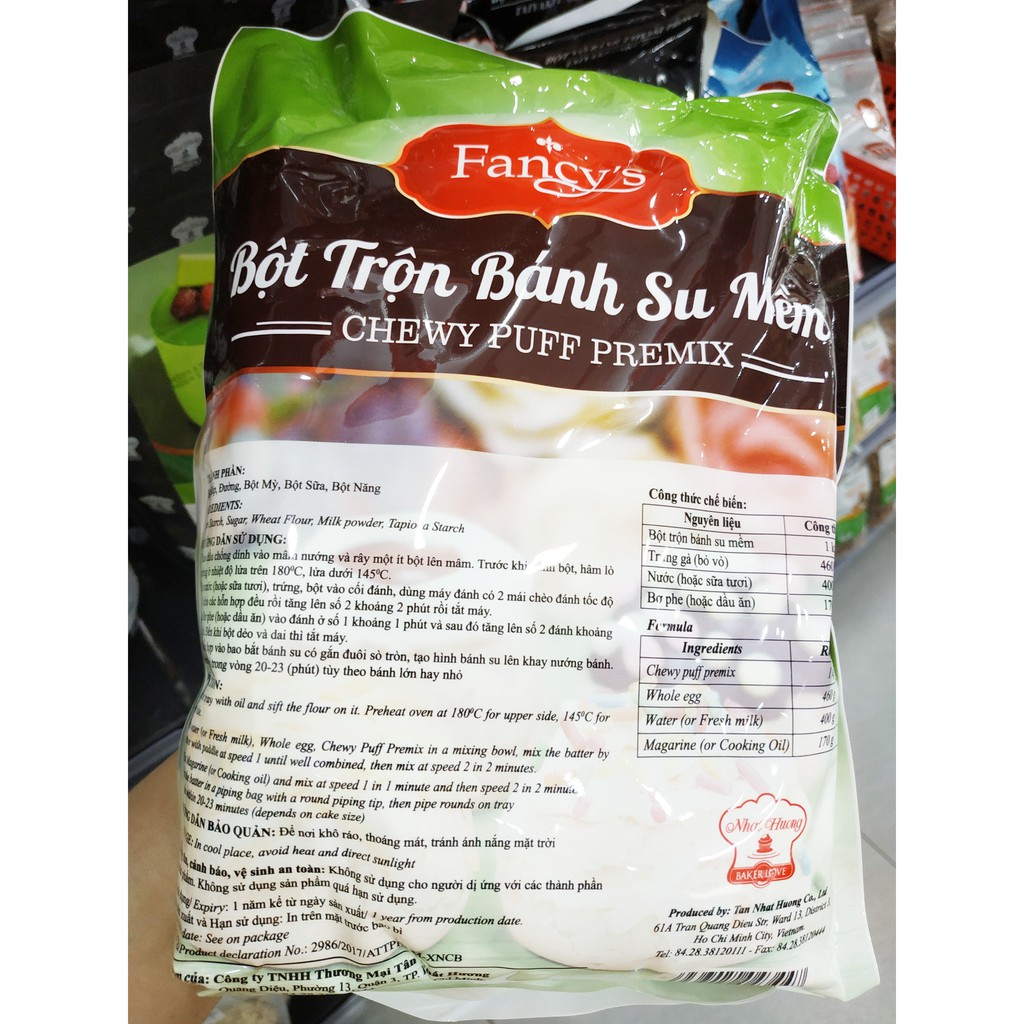 🔶Bột bánh su mềm Nhật Bản - 1kg Tân NHất Hương🔶