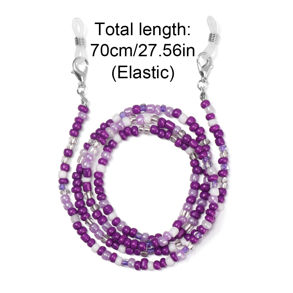 Dây Đeo Cổ Gắn Hạt Acrylic Thời Trang Chống Thất Lạc Cho Nam Nữ