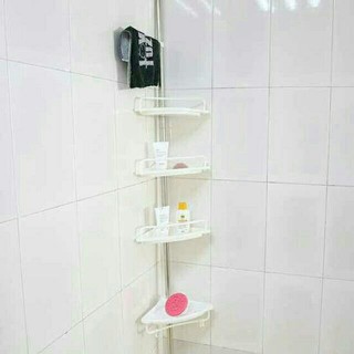 Kệ góc rút 4 tầng để đồ nhà tắm - điều chỉnh độ cao theo từng phòng
