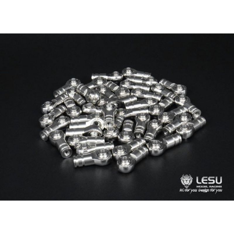 Rotuyn mắt trâu Ren M2, M2.5, M3 inox Lesu