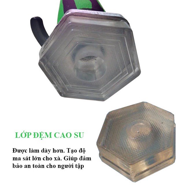 Mút xà đơn cao su đầu hình lục giác,phụ kiện xà đơn