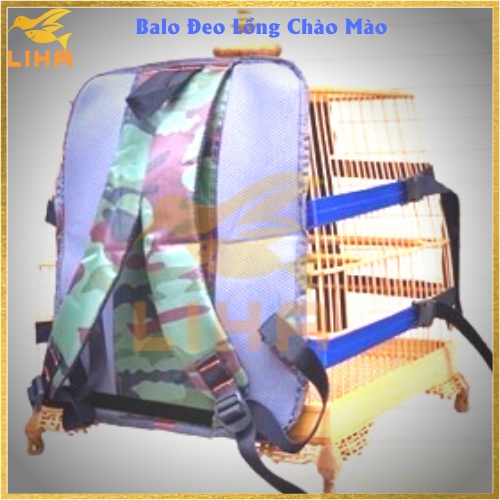 Balo Đeo Lồng Chào MàoCao Cấp - Balo Đeo Lồng Chim