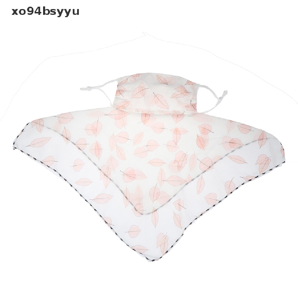 Xo94bsyu Khẩu Trang Chống Nắng Bằng Lụa Chất Lượng Cao Khẩu Trang Chiffon Che Phủ Mũi Chống Tia UV Khi Đi Ra Ngoài