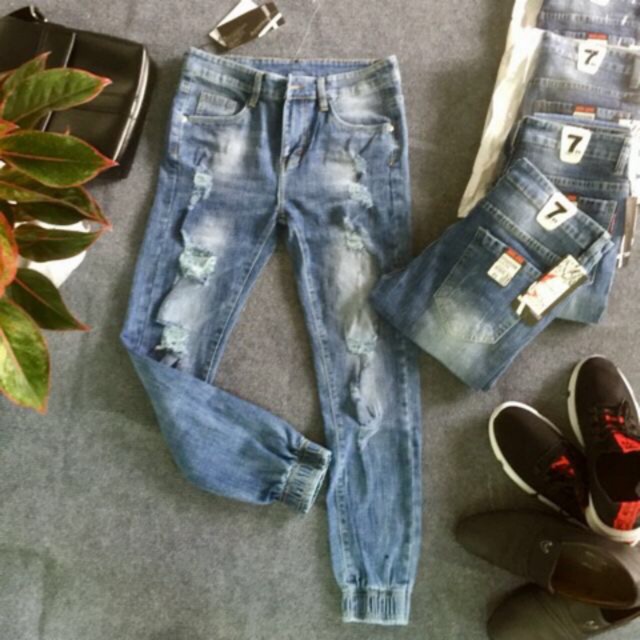 quần jeans jogger cho nam sành điệu