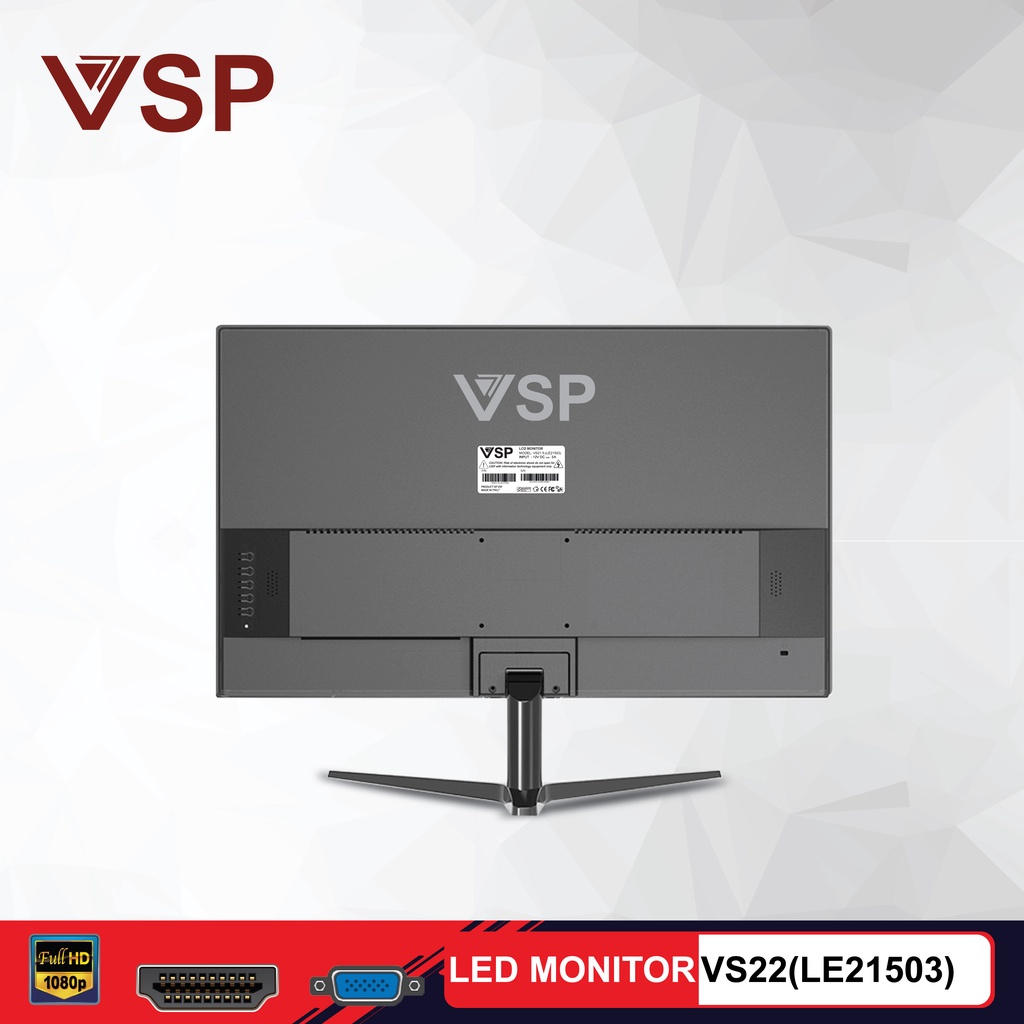 Màn hình máy tính 22inch VSP VS21.5 (LE21503) VGA HDMI FullHD 75Hz 5ms TN - Hàng chính hãng | WebRaoVat - webraovat.net.vn