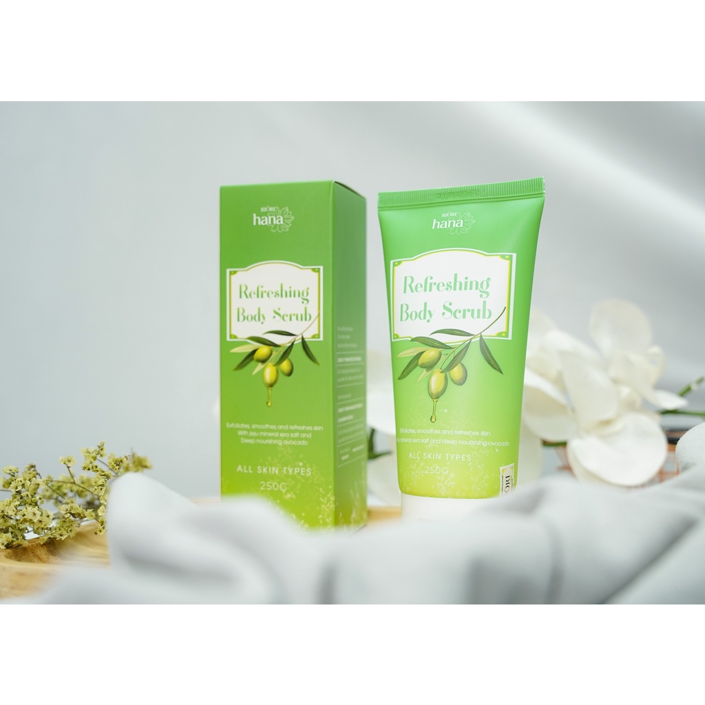 Muối Tẩy Tế Bào Chết RIORI REFRESHING BODY SCRUB 250g (Mẫu Mới)