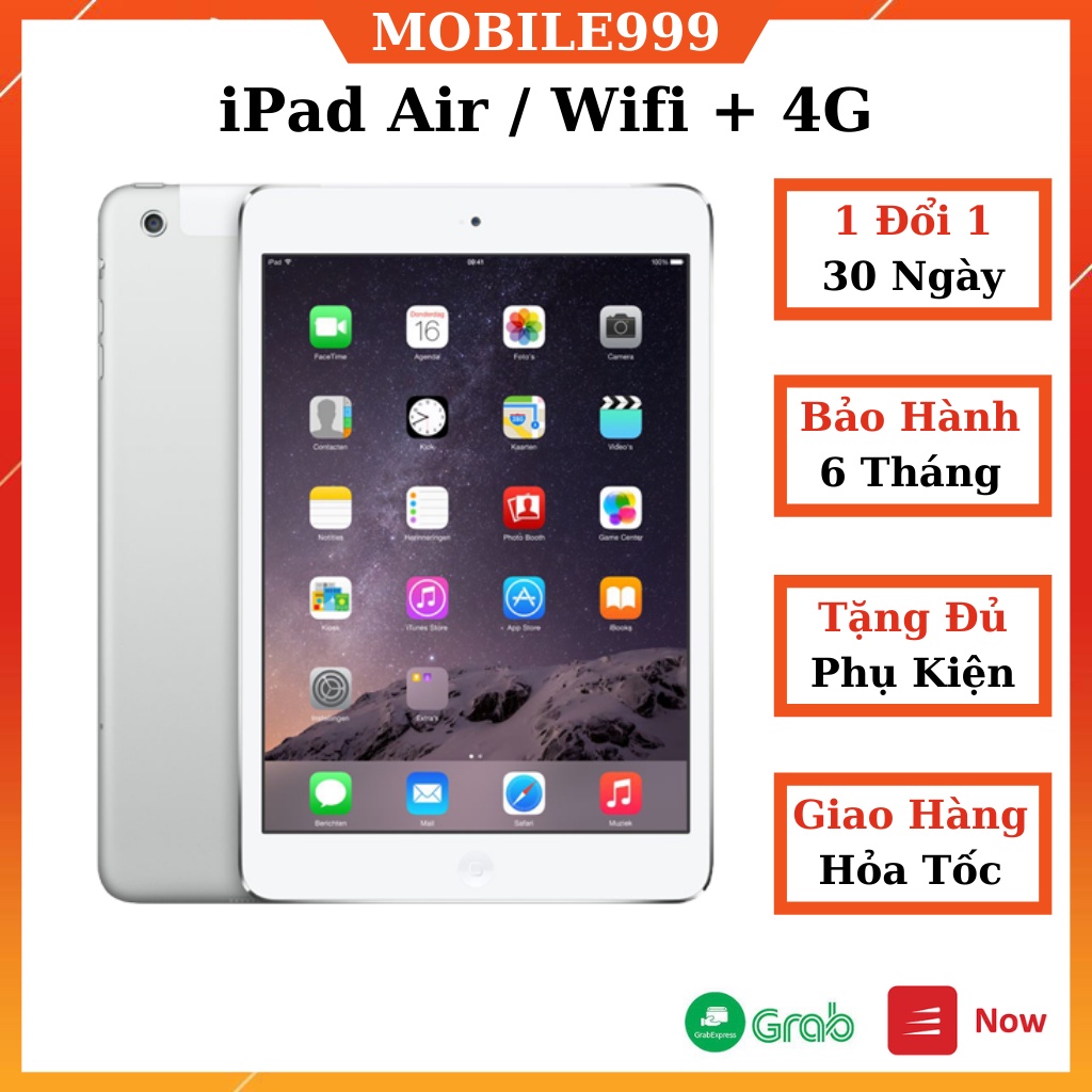 Máy tính bảng Pad Air 16GB (Wifi + 4G) Zin Đẹp 99% - Màn đẹp - Pin bền - MOBILE999 | WebRaoVat - webraovat.net.vn