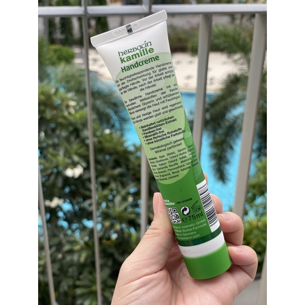 Kem dưỡng da tay Herbacin Wuta Kamille 75ml