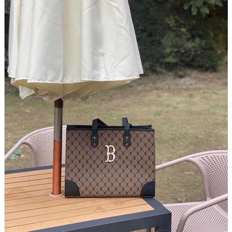Túi xách MLB Monogram Diamond Jaccquard Xuất