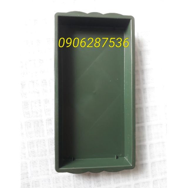 1 khay chữ nhật cắm hoacm.