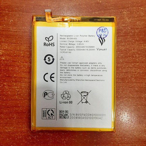 Thay pin Vsmart Live 4 V640  BVSM-430