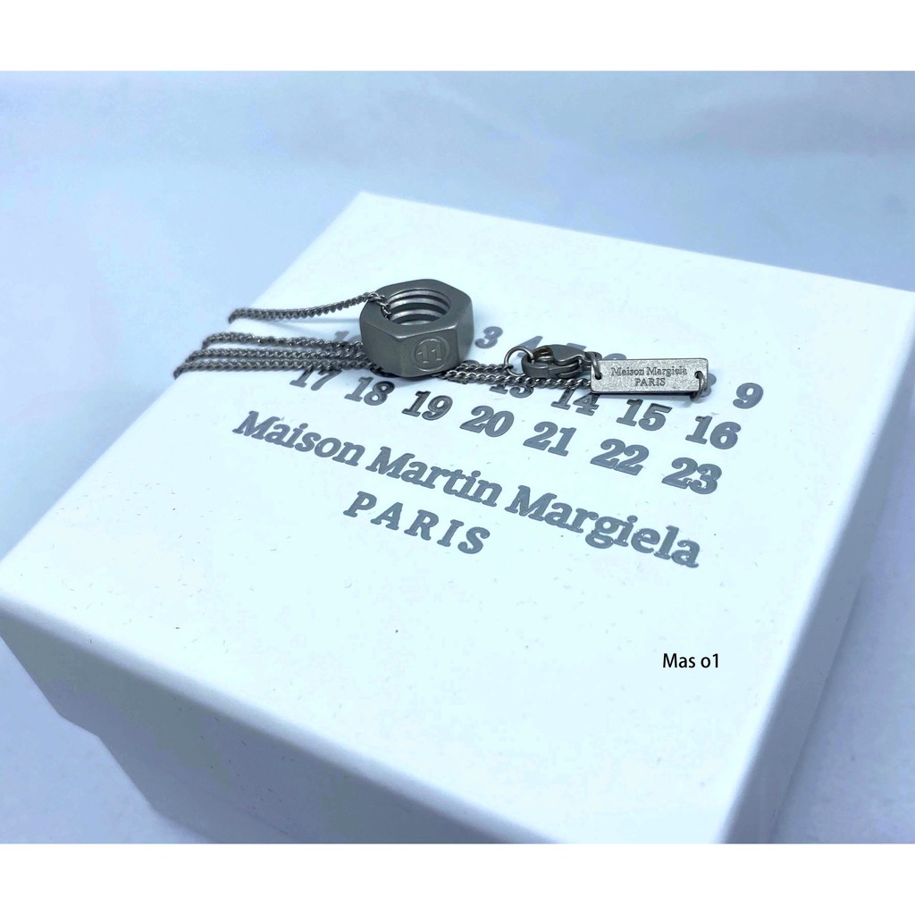 Dây chuyền Maison Margiela number logo chain necklace ss20